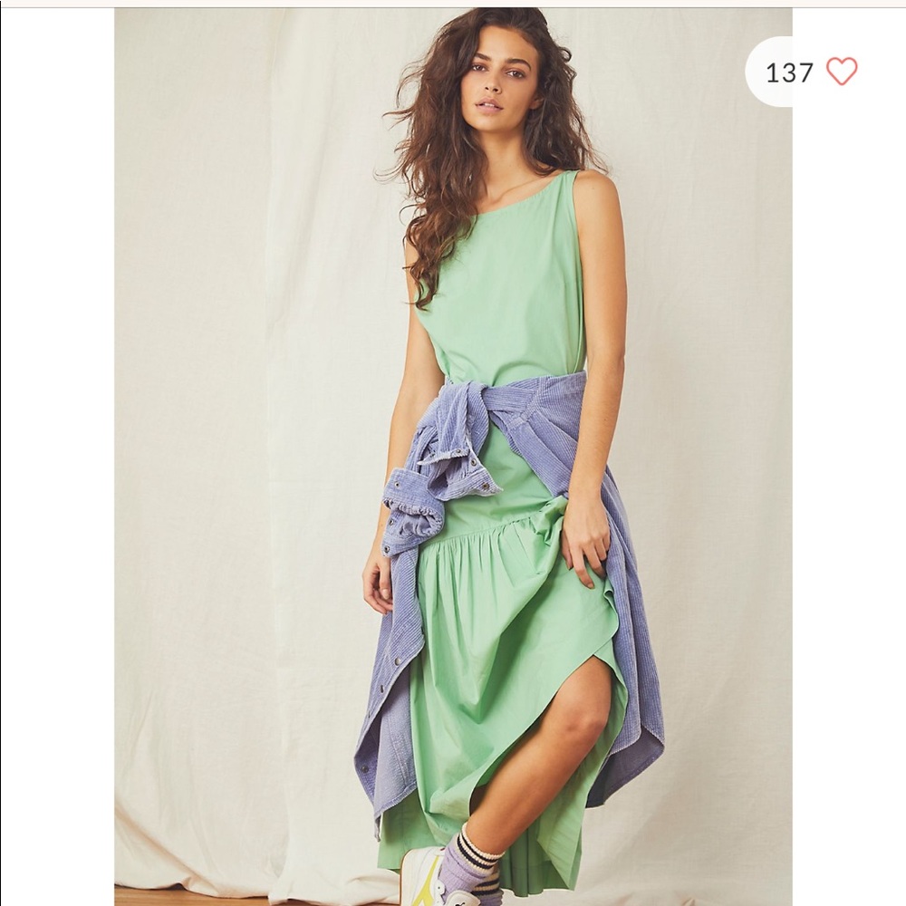 Dakota drop waist midi dress